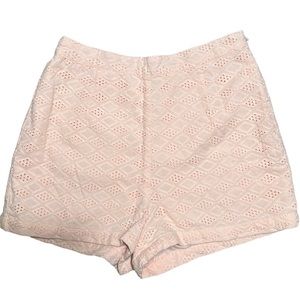 High Waisted Lace Shorts
